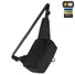 Сумка M-Tac Sling Pistol Bag Elite Hex з липучкою Black Фото 3